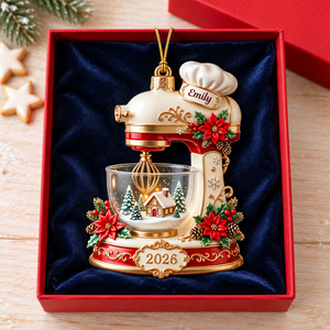 Baking Mixer Christmas Ornament - Personalized Gifts For Baking Lovers 01pgqn141026
