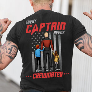 Personalized Gifts For Dad Shirt Every Captain Need Crewmates 05QHHN010324HH - 2D Shirts - GoDuckee