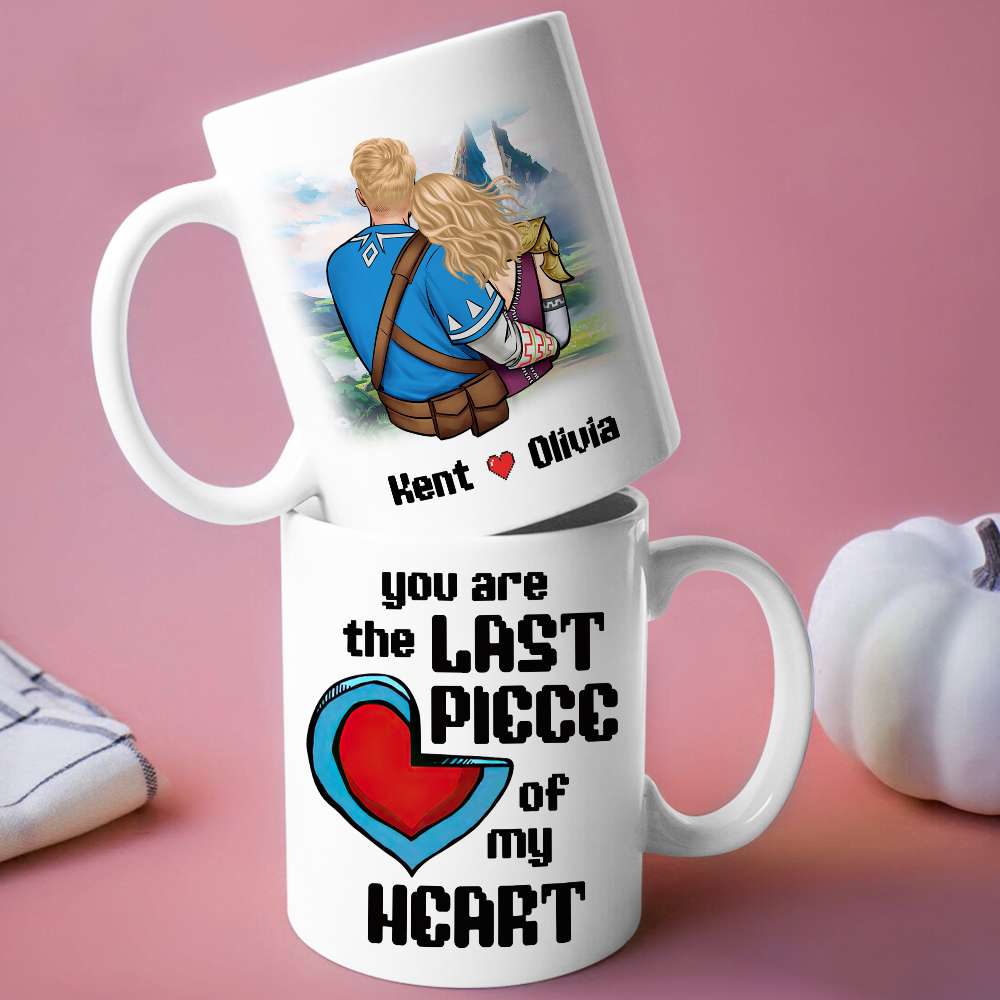 You're The Last Pic Of My Heart 04TODT071223HH Personalized Mug, Romantic Couple Gift - Coffee Mug - GoDuckee