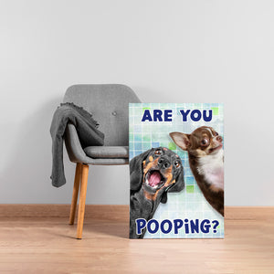 Personalized Gifts For Dog Moms Dog Dads 03HUPU060824 Dogs With Funny Faces - Poster & Canvas - GoDuckee