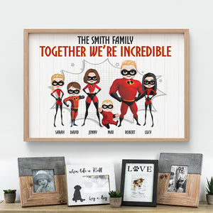 Family Personalized Poster 05NTHN220223 - Poster & Canvas - GoDuckee