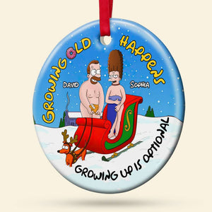 Personalized Giftd For Couple Ornament 04TODT230724HG - Ornament - GoDuckee