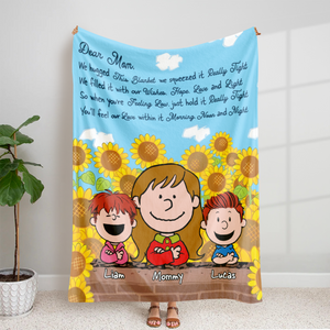 Personalized Gifts For Mom Blanket 03xqpu111224hg - Blanket - GoDuckee