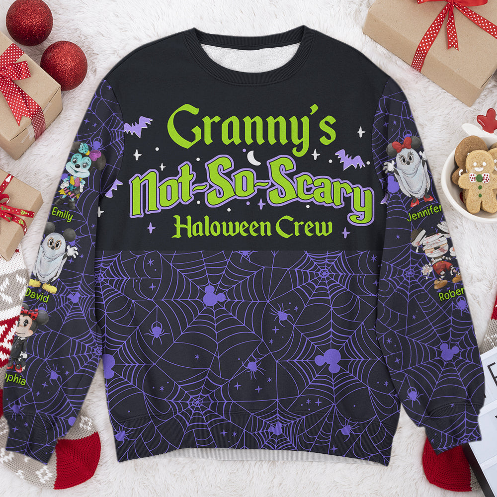 Granny's Not So Scary-Personalized 3D AOP Shirt- Gift For Grandma/ Gift For Mom- Halloween Gift- 3DAP-01qhqn210923hh - AOP Products - GoDuckee
