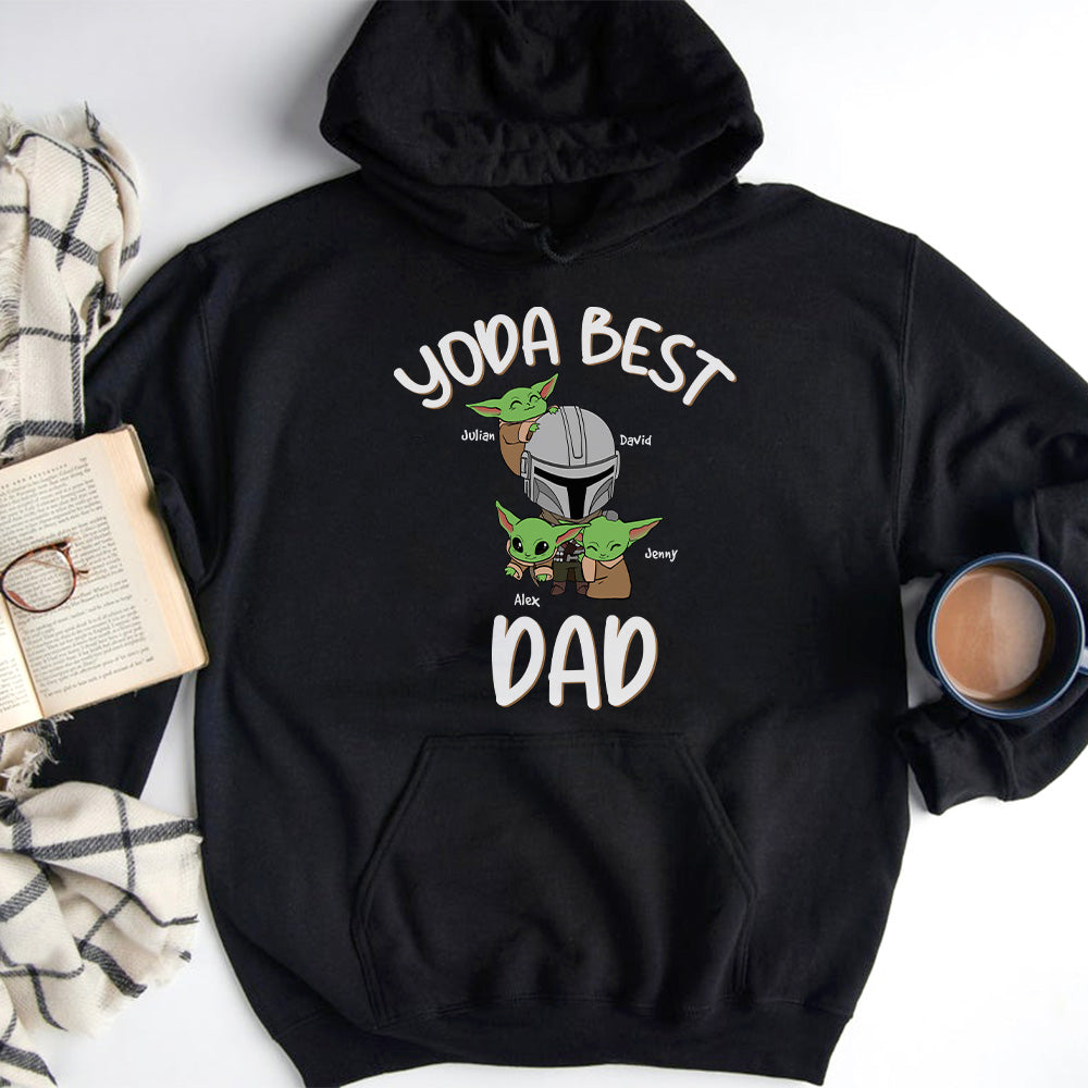 Best Dad In The Galaxy - Personalized Shirts - Gift For Father's Day - 02QHHN200523HH - Shirts - GoDuckee