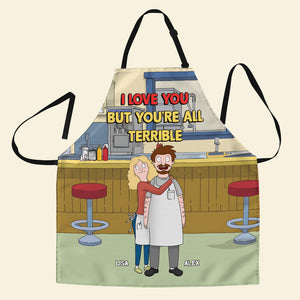 Personalized Gifts For Couple Aprons 01OHMH241224HG - Aprons - GoDuckee