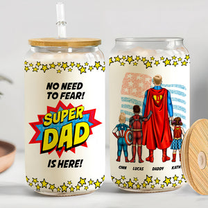 Personalized Gifts For Mom Glass Can No Need To Fear 01HUDT160324PA - Drinkware - GoDuckee