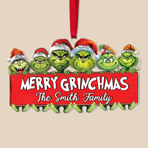 Personalized Gifts For Family Christmas Ornament 01ohpu300924 - Ornament - GoDuckee