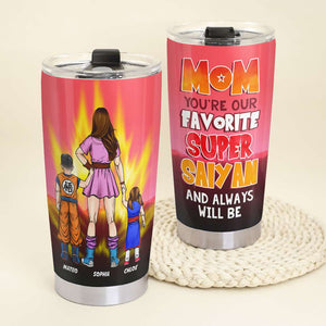 Personalized Gifts For Mom Tumbler Mom You're My Favorite Mom 04NADT190324HH - Tumbler Cups - GoDuckee