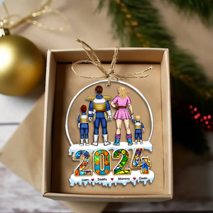 Personalized Gifts For Family Acrylic Ornament 05ACHU280924HH - Ornament - GoDuckee