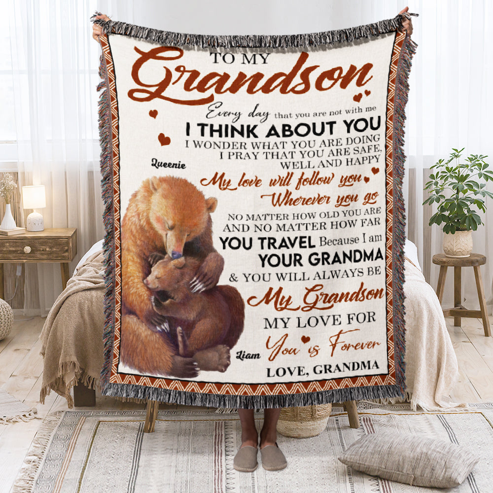 I Love You Mom, Personalized Blanket, Love Mom, Gift For Mom - GoDuckee