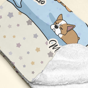 Personalized Gifts For Dog Lovers Blanket Every Morning I Wake Up Next To Someone Who Loves Me - Blankets - GoDuckee