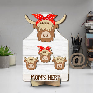 Personalized Gifts For Mom Wood Sign 03QHPU150324 Mother's Day - Wood Signs - GoDuckee