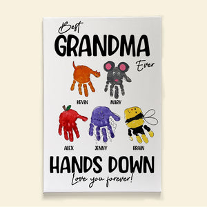 Grandma 02ohtn160324 Personalized Canvas Print - Canvas Print - GoDuckee