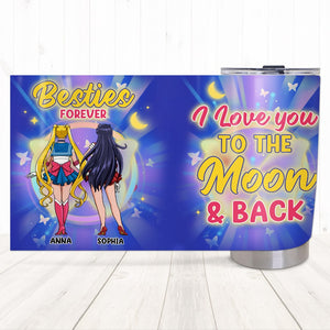 Personalized Gifts For Friends Tumbler Besties Forever 02qhtn160224hh - Tumbler Cups - GoDuckee