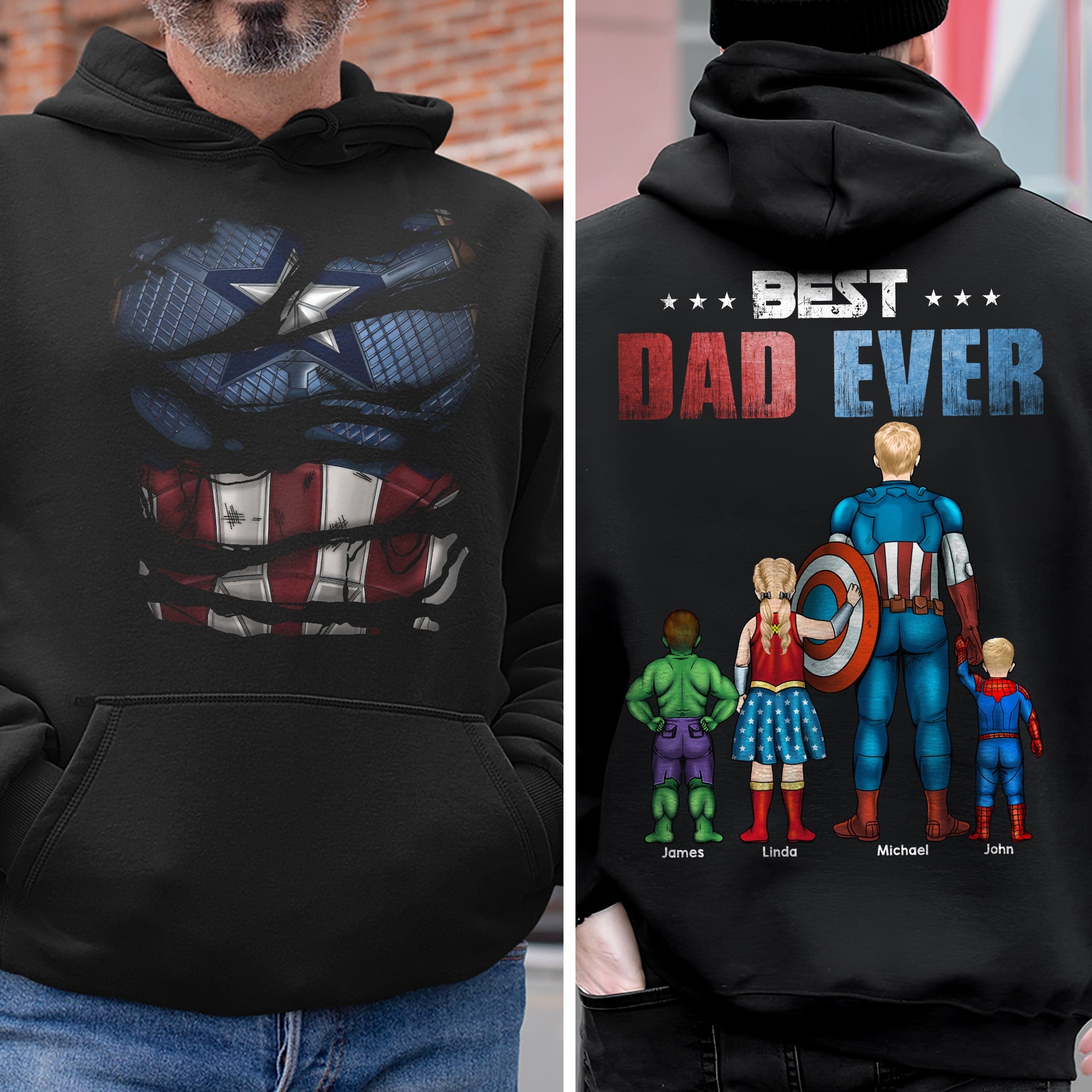 Personalized Gifts For Dad Shirt 07qhqn210524pa Father's Day - 2D Shirts - GoDuckee