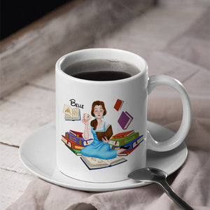 Year Of Books, Personalized Book Mug, Book Lover Gift, Custom Coffee Mug, 07HUPO301123PA - Coffee Mug - GoDuckee