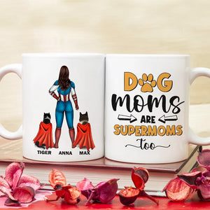 Dog, Best Dog Mom, Personalized Shirt, Gift For Dog Lovers, 01DNTN210423TM - Coffee Mug - GoDuckee