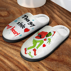 Couple-Custom Photo Home Slippers-Gift For Him/ Gift For Her- Christmas Gift-01totn151123 - Shoes - GoDuckee