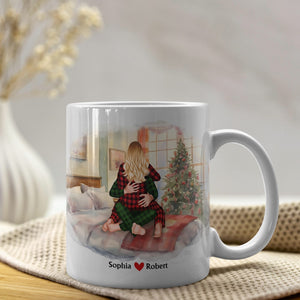 Couple, I Love You, Personalized Coffee Mug, Chritsmas Gifts For Couple - Coffee Mug - GoDuckee