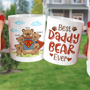 Bear Dad DR-WHM-03NAQN250423HA Personalized Coffee Mug - Coffee Mug - GoDuckee