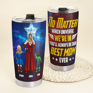 Personalized Gifts For Mom Tumbler You'll Always Be Our Best Mom Ever 06TOTN160124PA - Tumbler Cups - GoDuckee