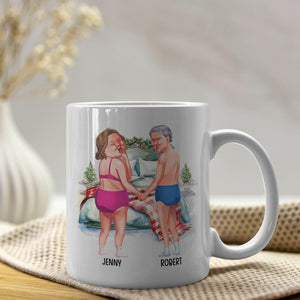 Couple, An Endless Sleepover, Personalized Coffee Mug, Christmas Gifts For Couple - Coffee Mug - GoDuckee