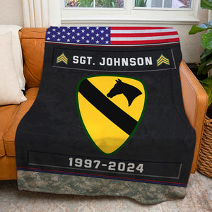 Personalized Gift For Veteran Blanket 01qhqn061124 - Blanket - GoDuckee