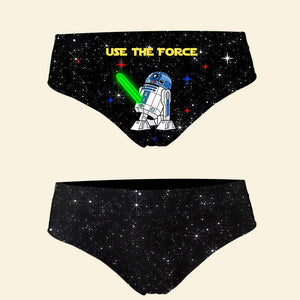 Use The Force 01QHDT081223 Personalized Couple Briefs, Gifts For Her - Boxer Briefs - GoDuckee