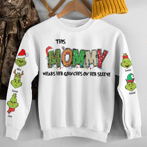 Gift For Family, Personalized 3D Shirt, Green Monster Kids Shirt, Christmas Gift 03NAHN140923 - AOP Products - GoDuckee