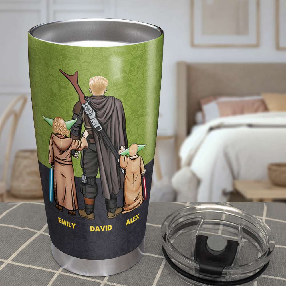 Dad Personalized Tumbler TZ-TCTT-03HUHN240423HH - Tumbler Cup - GoDuckee