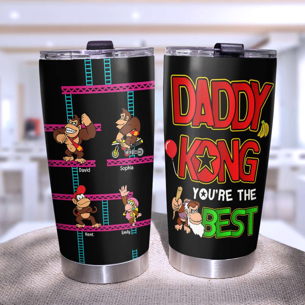 Personalized Gifts For Dad Tumbler You're The Best 02htqn250124 - Tumbler Cups - GoDuckee