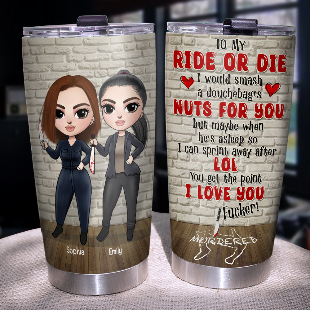 I Can Sprint Away After LOL-Gift For Friends-Personalized Tumbler -Funny Friends - Tumbler Cup - GoDuckee