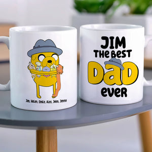 The Best Dad Ever 04DNHN280423 Gift For Father's Day White Mug - Coffee Mug - GoDuckee