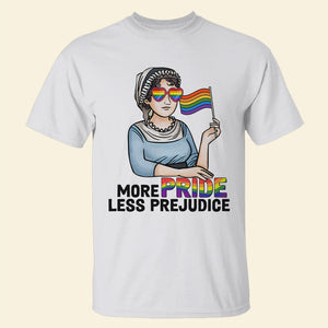 More Pride Less Prejudice 02HUTN190623 LGBTQ+ Shirt - Shirts - GoDuckee