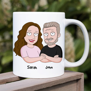 Like Father Like Daughter, Oh Crap, Gift For Dad, Personalized Mug, Funny Dad And Kid Mug, Father's Day Gift 06QHHN020523HH - Coffee Mug - GoDuckee