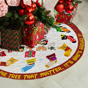 Personalized Gifts For Family Quilted Tree Skirt 01ohtn221124 - Tree Skirt - GoDuckee