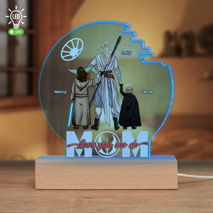 Personalized Gifts For Mom LED Light Love You We Do 02qhpu060224hhhg - Led Lights - GoDuckee