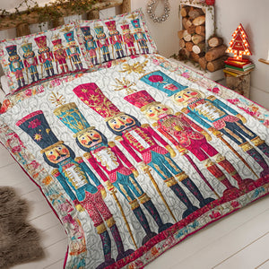 Classic Christmas Quilt Bedding Set Special Line 01HUDT141124 - Blanket - GoDuckee