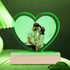 Couple Togetherness Forever, Personalized 3D Led Light Upload Photo - Led Night Light - GoDuckee