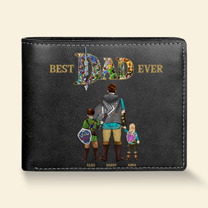 Personalized Gifts For Dad PU Leather Wallet 02QHDT040524HG Father's Day - PU Leather Wallet - GoDuckee
