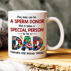 A Sperm Dad Family Gift Mug Funny White Mug - Coffee Mug - GoDuckee