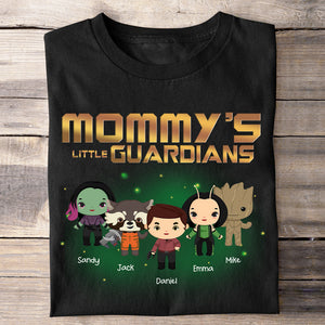 Personalized Gifts For Mom Shirt Mommy's Little Guardians 04OHHN230224 GRER2005 - 2D Shirts - GoDuckee