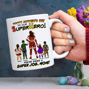 Personalized Gifts For Mom Coffee Mug You're Doing A Super Job Mom 07ACDT190324PA - Coffee Mugs - GoDuckee