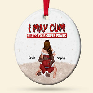 Funny Couple, Personalized Ornament, Christmas Tree Decor - Ornament - GoDuckee