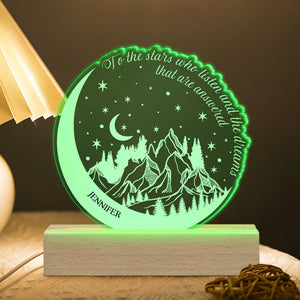 Personalized Gift For Book Lover LED Light To The Stars Who Listen 06NAHN150124 - Led Night Light - GoDuckee