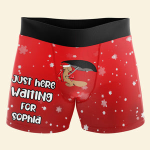 Custom Photo Gift for Couple, Funny couple man boxer brief 03TOMH260924 - Boxer Briefs - GoDuckee