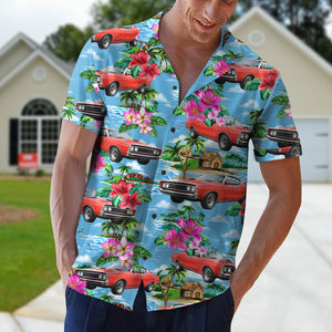 Upload Car Image Personalized Tropical Pattern Hawaiian Shirt 06qnqn100623 - Hawaiian Shirts - GoDuckee