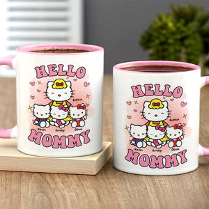 Personalized Gifts For Mom Coffee Mug Hello Mommy 03KADT040324 - Coffee Mugs - GoDuckee