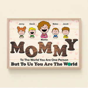 Personalized Gifts For Mom Canvas Print 02KADT181224HG - Poster & Canvas - GoDuckee
